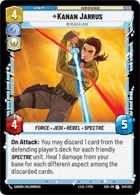 Kanan Jarrus - Revealed Jedi - Spark of Rebellion - 047/252