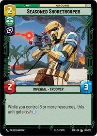Seasoned Shoretrooper - Spark of Rebellion - 081/252
