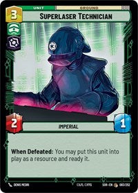 Superlaser Technician - Spark of Rebellion - 083/252