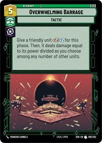 Overwhelming Barrage - Spark of Rebellion - 092/252