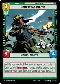 Homestead Militia - Spark of Rebellion - 113/252