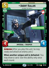 Agent Kallus - Seeking the Rebels - Spark of Rebellion - 115/252