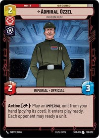 Admiral Ozzel - Overconfident - Spark of Rebellion - 129/252