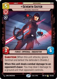 Seventh Sister - Implacable Inquisitor - Spark of Rebellion - 133/252