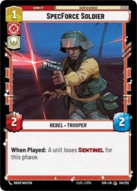 SpecForce Soldier - Spark of Rebellion - 140/252