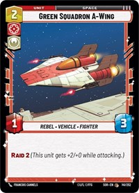 Green Squadron A-Wing - Spark of Rebellion - 141/252