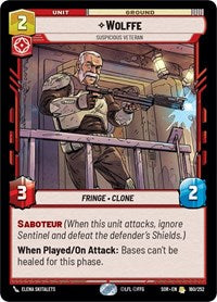 Wolffe - Suspicious Veteran - Spark of Rebellion - 160/252