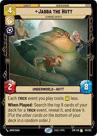 Jabba the Hutt - Cunning Daimyo - Spark of Rebellion - 181/252