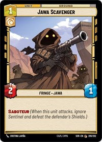 Jawa Scavenger - Spark of Rebellion - 205/252