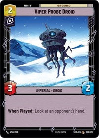 Viper Probe Droid - Spark of Rebellion - 228/252