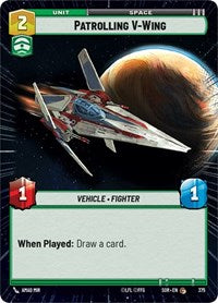 Patrolling V-Wing (Hyperspace) - Spark of Rebellion - 375