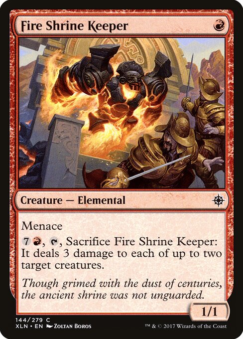 Fire Shrine Keeper - Ixalan - 144
