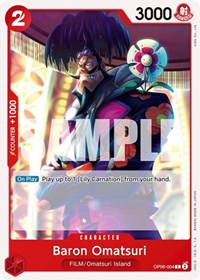Baron Omatsuri - Wings of the Captain - OP06-004