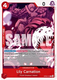 Lily Carnation - Wings of the Captain - OP06-015