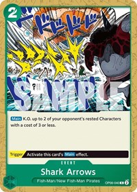Shark Arrows - Wings of the Captain - OP06-040