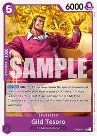 Gild Tesoro - Wings of the Captain - OP06-071