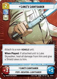Luke's Lightsaber (Hyperspace) - Spark of Rebellion: Weekly Play Promos - 08/20