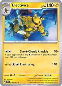 Electivire - SV05: Temporal Forces - 054/162