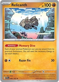 Relicanth - 084/162 - SV05: Temporal Forces - 084/162