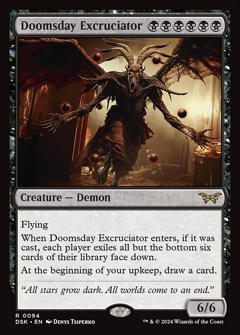 Doomsday Excruciator - Duskmourn: House of Horror - 94