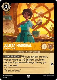 Julieta Madrigal - Excellent Cook - Ursula's Return - 13/204