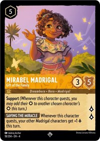 Mirabel Madrigal - Gift of the Family - Ursula's Return - 18/204