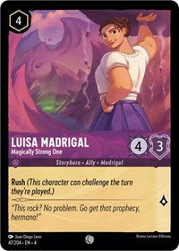 Luisa Madrigal - Magically Strong One - Ursula's Return - 47/204