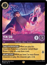 Yen Sid - Powerful Sorcerer - Ursula's Return - 59/204