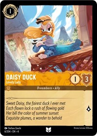 Daisy Duck - Lovely Lady - Ursula's Return - 6/204