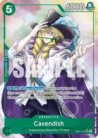 Cavendish (Alternate Art) - Extra Booster: Memorial Collection - EB01-012