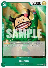 Blueno (017) - Extra Booster: Memorial Collection - EB01-017
