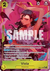 Viola (Alternate Art) - Extra Booster: Memorial Collection - EB01-052
