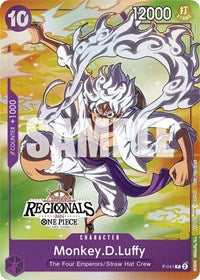 Monkey.D.Luffy (041) (Offline Regional 2024 Vol. 2) [Participant] - One Piece Promotion Cards - P-041