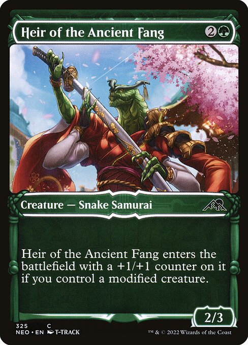 Heir of the Ancient Fang - Kamigawa: Neon Dynasty - 325