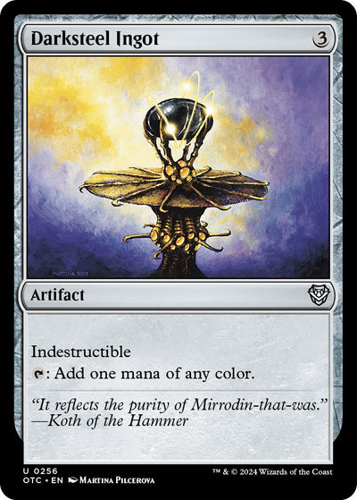 Darksteel Ingot [Outlaws of Thunder Junction Commander]