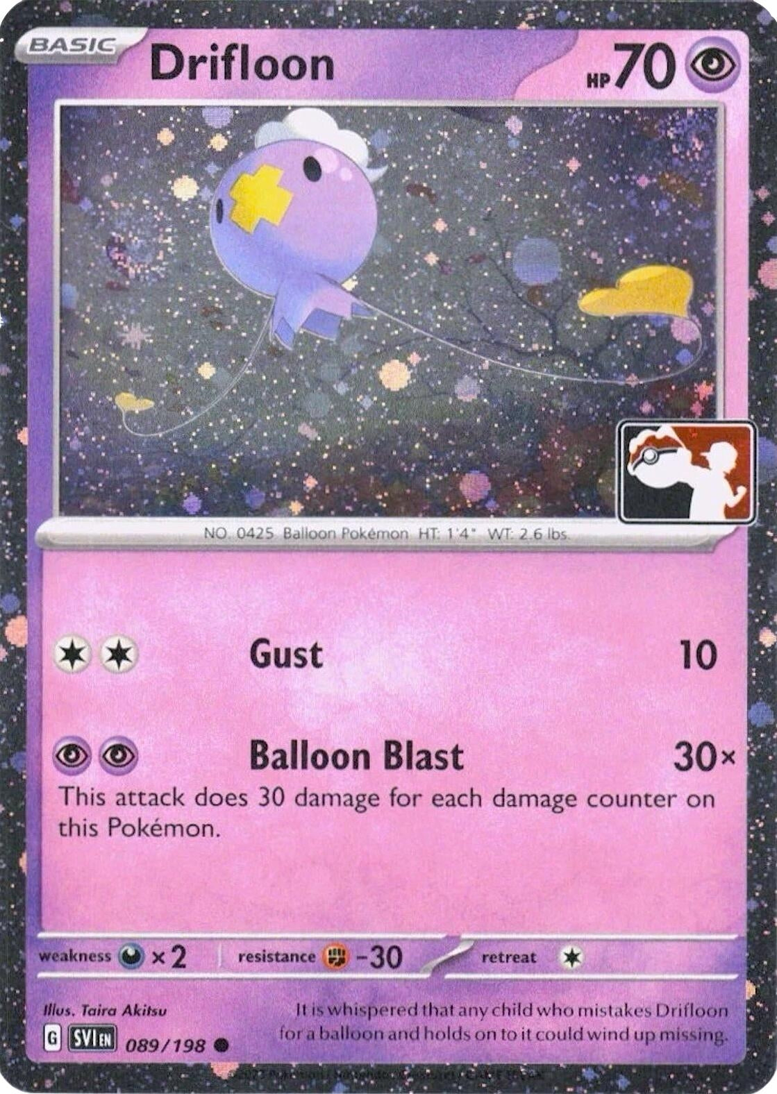 Image for Drifloon - 089/198 (Cosmos Holo) (089/198) - Pokemon