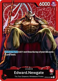 Edward.Newgate (Special Goods Set -Former Four Emperors-) - One Piece Promotion Cards - OP02-001