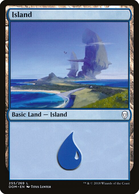 Island - Dominaria - 255