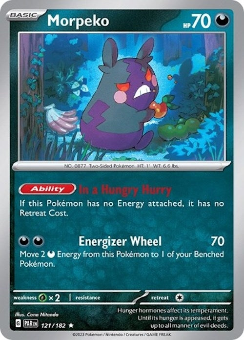 Image for Morpeko (121/182) (PR) - Pokemon