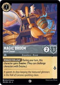 Magic Broom - Aerial Cleaner - Ursula's Return - 185/204