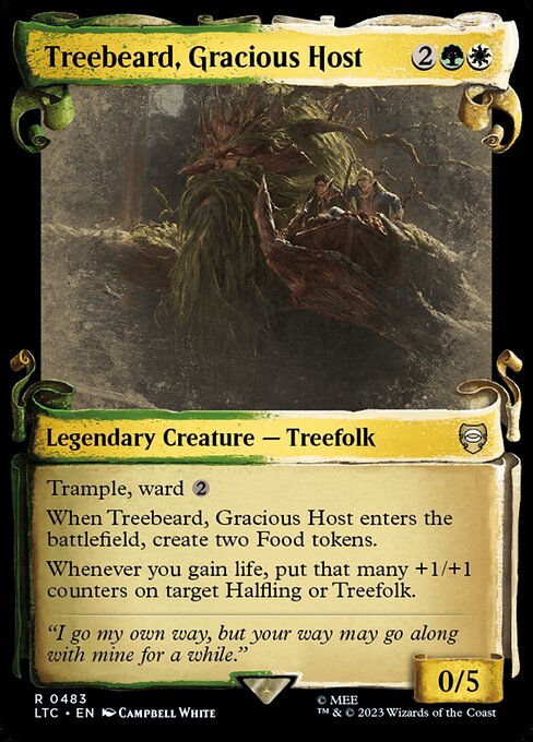 Treebeard, Gracious Host - Tales of Middle-earth Commander - 483