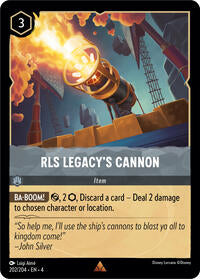 RLS Legacy's Cannon - Ursula's Return - 202/204