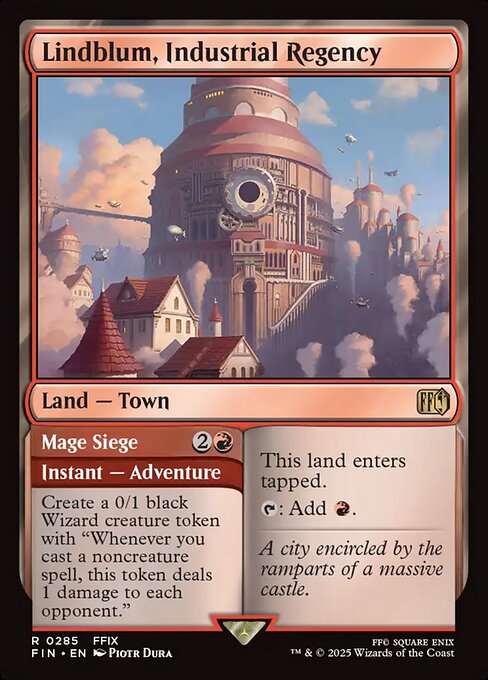 Lindblum, Industrial Regency // Mage Siege - Final Fantasy - 285