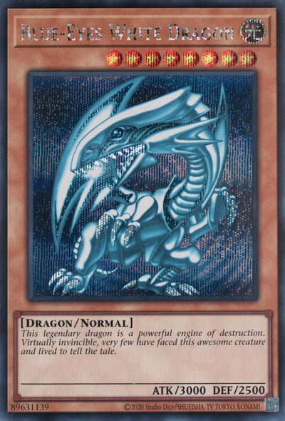Blue-Eyes White Dragon (Secret Rare) Secret Rare