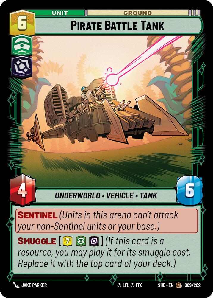Pirate Battle Tank (089/262) (089/262) [Shadows of the Galaxy]