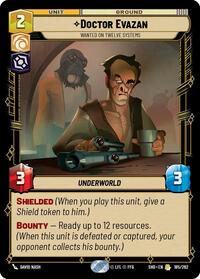Doctor Evazan - Wanted on Twelve Systems - Shadows of the Galaxy - 185/262