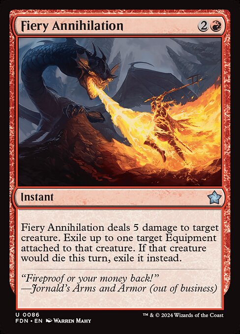 Fiery Annihilation - Foundations - 86