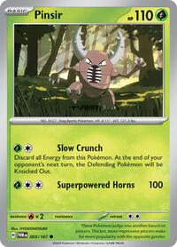 Pinsir - 003/167 - SV06: Twilight Masquerade - 003/167