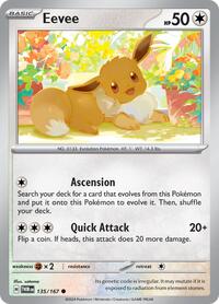 Eevee - 135/167 - SV06: Twilight Masquerade - 135/167