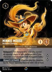 Minnie Mouse - Musketeer Champion (Enchanted) - Ursula's Return - 206/204